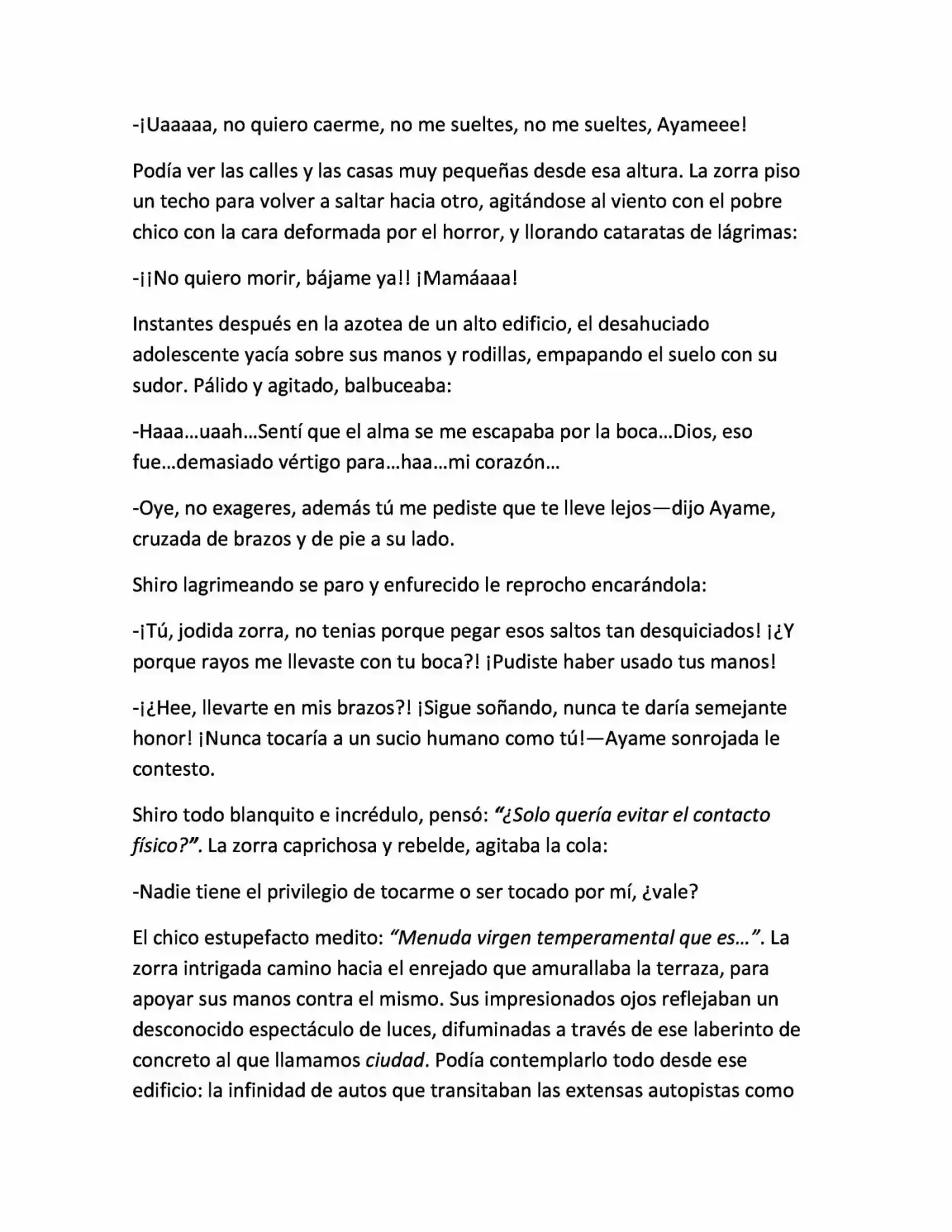 Nine Tails Chronicles (Novela) - Capítulo 5 - Página 6 - LectorTMOo