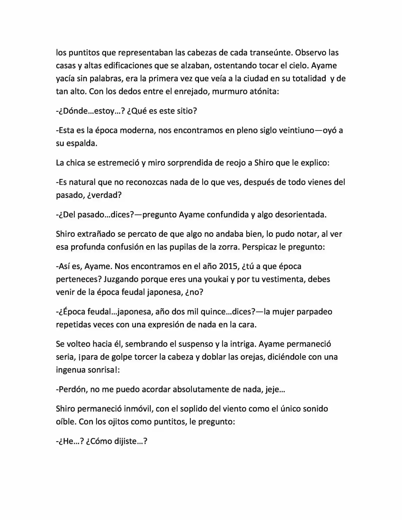 Nine Tails Chronicles (Novela) - Capítulo 5 - Página 7 - LectorTMOo