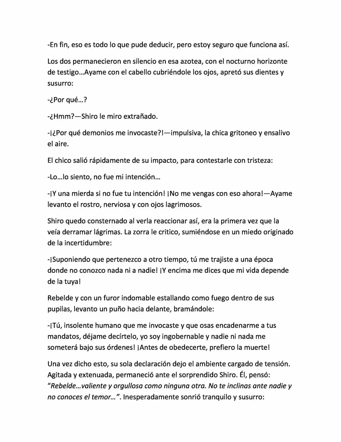 Nine Tails Chronicles (Novela) - Capítulo 5 - Página 15 - LectorTMOo
