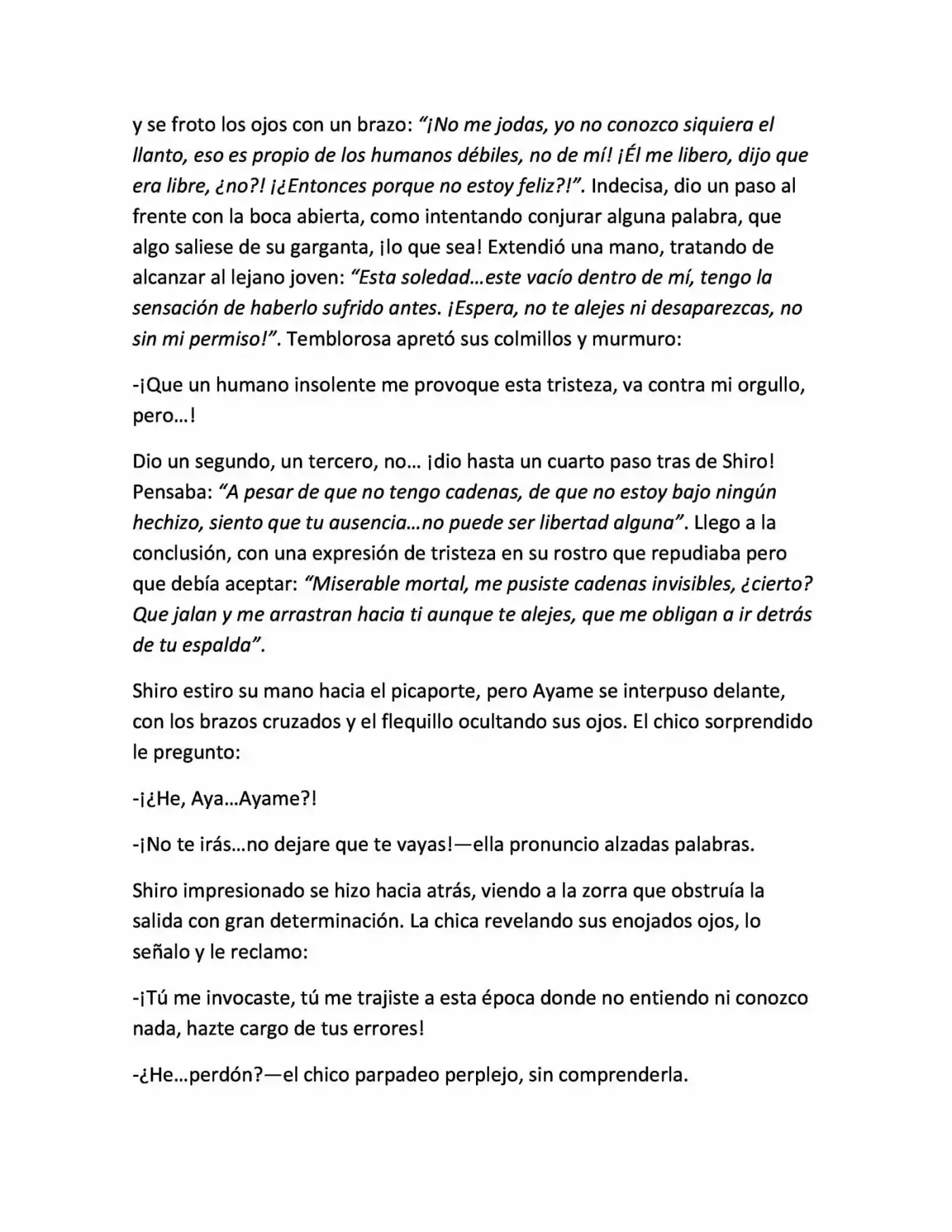 Nine Tails Chronicles (Novela) - Capítulo 5 - Página 18 - LectorTMOo