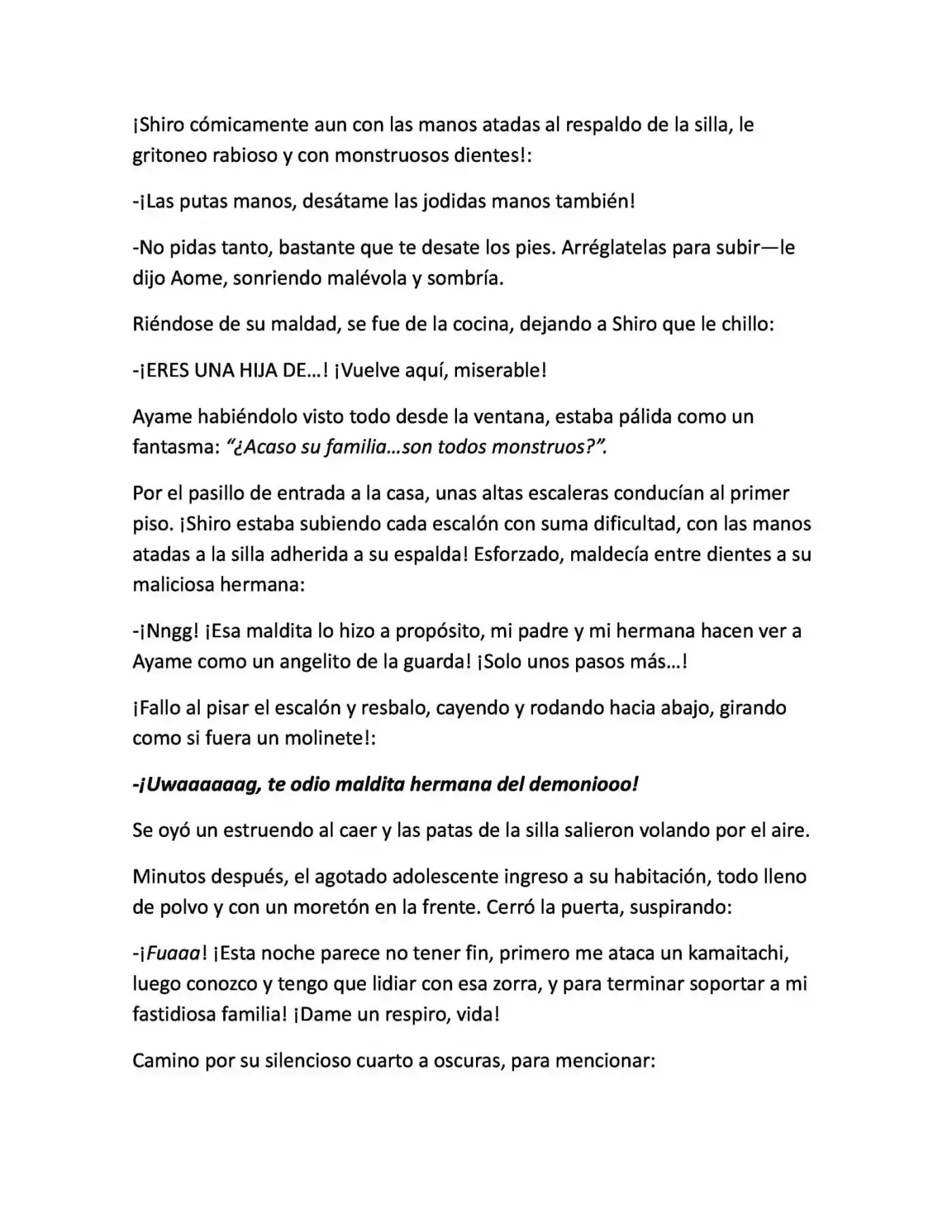 Nine Tails Chronicles (Novela) - Capítulo 6 - Página 14 - LectorTMOo