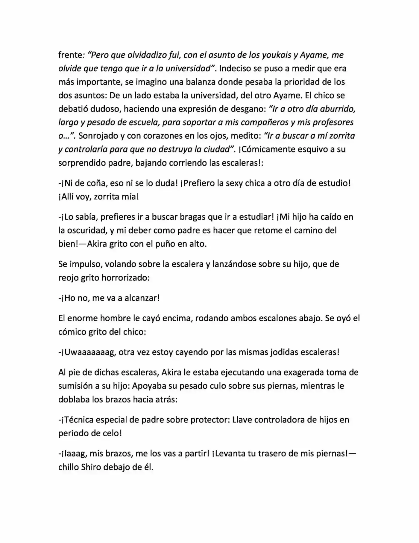 Nine Tails Chronicles (Novela) - Capítulo 7 - Página 5 - LectorTMOo