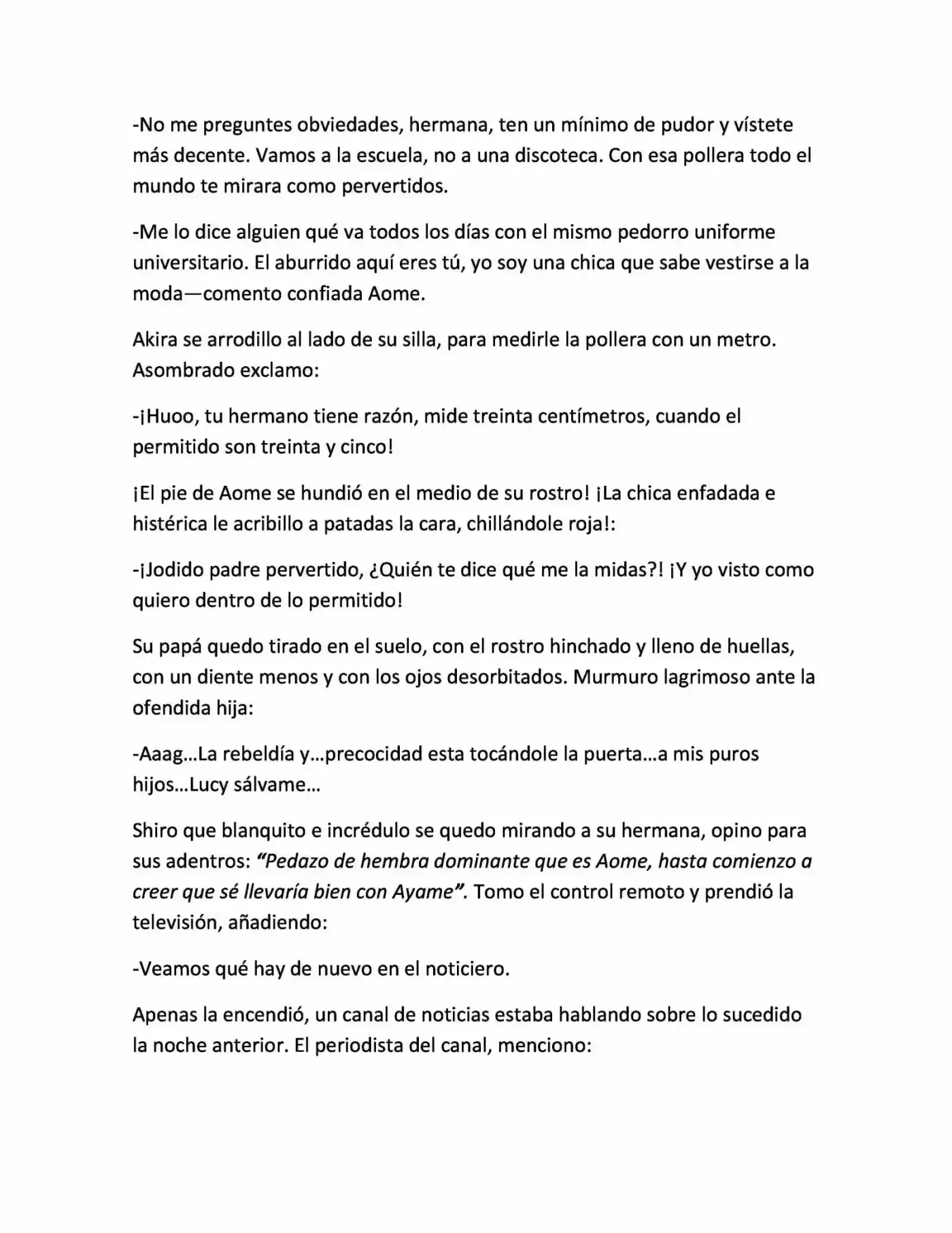 Nine Tails Chronicles (Novela) - Capítulo 7 - Página 8 - LectorTMOo