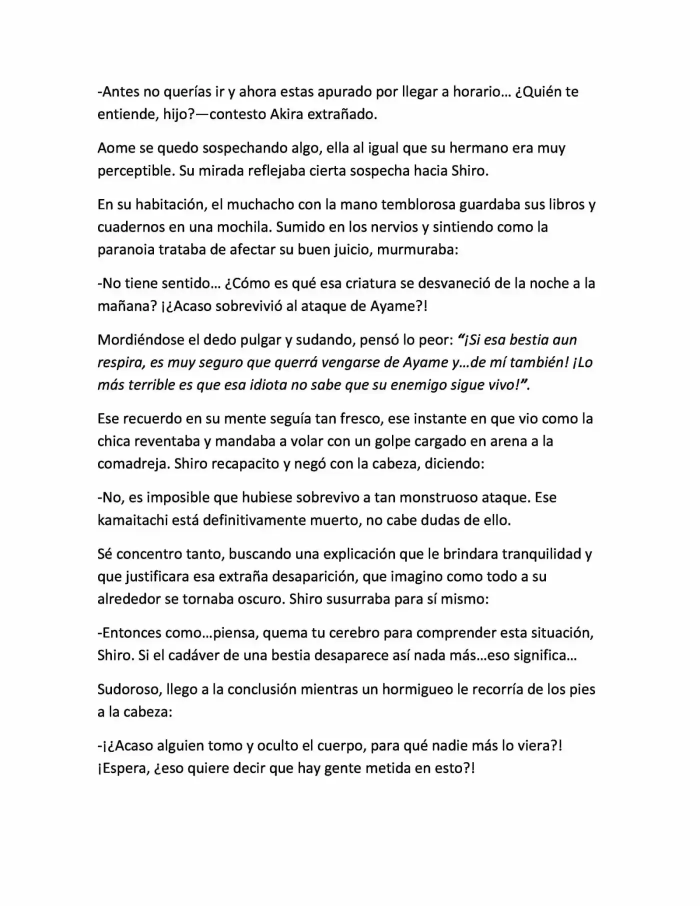 Nine Tails Chronicles (Novela) - Capítulo 7 - Página 11 - LectorTMOo