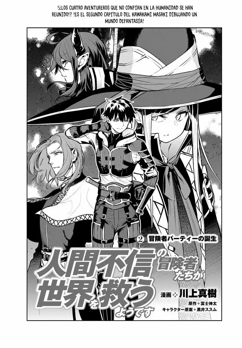 Ningen Fushin No Boukenshatachi Ga Sekai O Sukuu Youdesu - Capítulo 2 - Página 4 - LectorTMOo