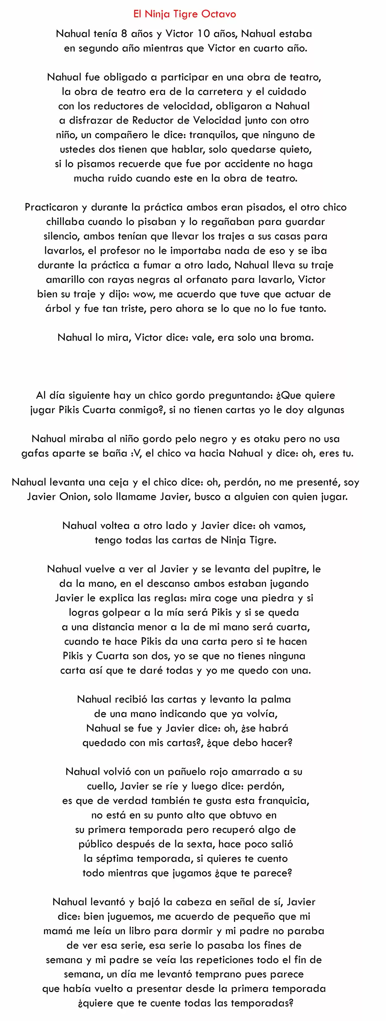 Ninja Tigre 8 (Novela) (Novela) - Capítulo 13 - Página 2 - LectorTMOo
