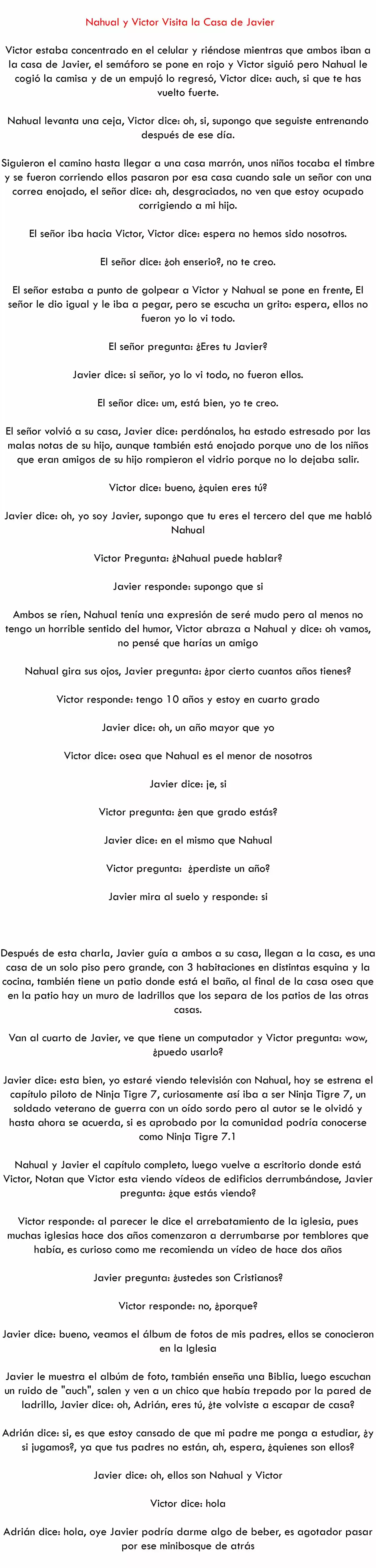 Ninja Tigre 8 (Novela) (Novela) - Capítulo 17 - Página 2 - LectorTMOo