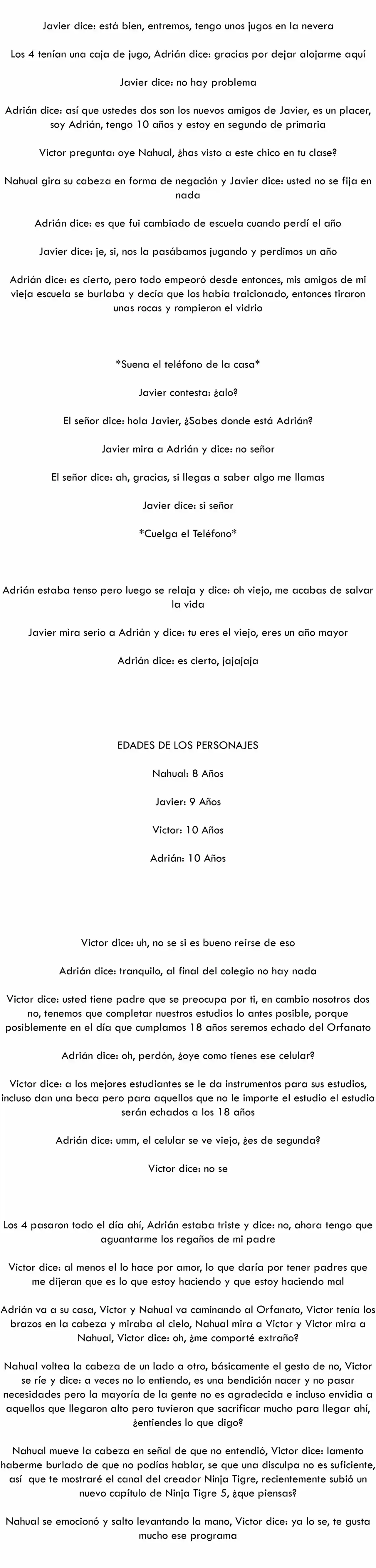 Ninja Tigre 8 (Novela) (Novela) - Capítulo 17 - Página 3 - LectorTMOo