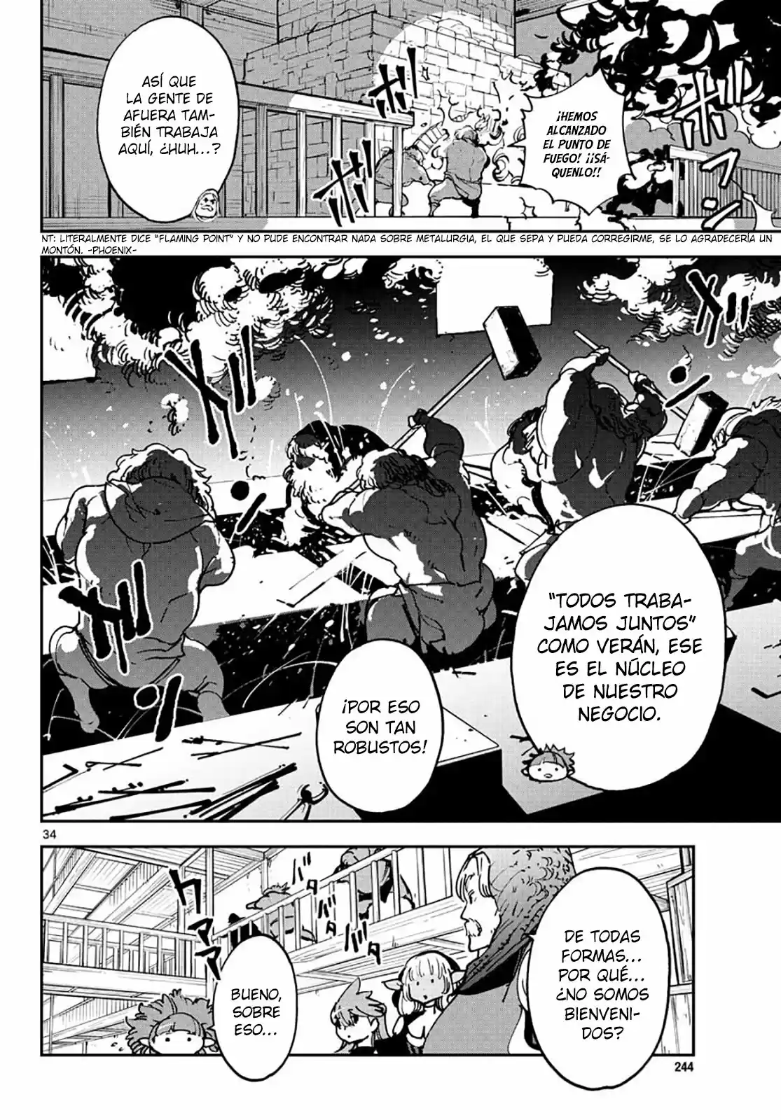 Ninkyou Tensei - Isekai No Yakuza-Hime - - Capítulo 16 - Página 34 - LectorTMOo