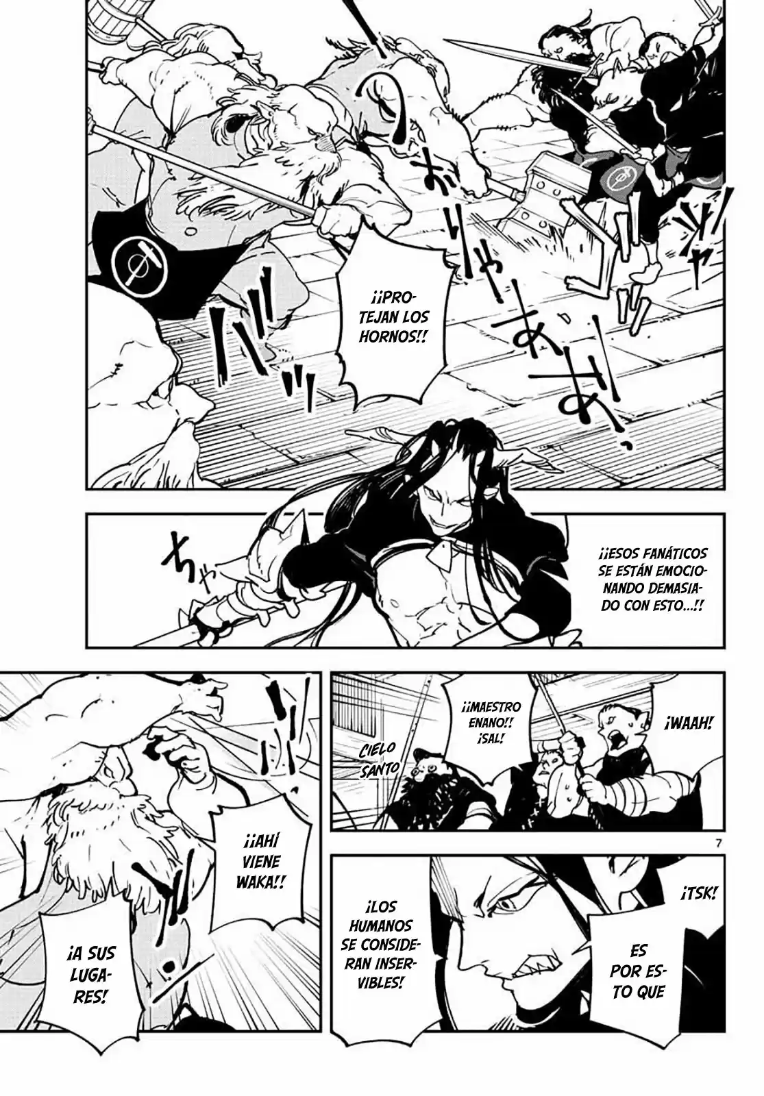 Ninkyou Tensei - Isekai No Yakuza-Hime - - Capítulo 17 - Página 8 - LectorTMOo