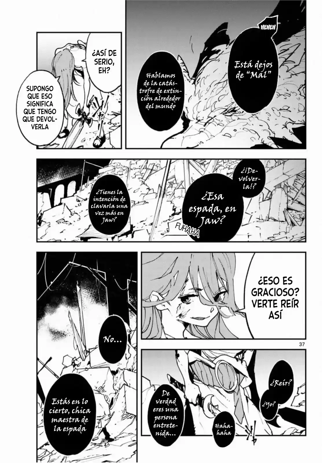 Ninkyou Tensei - Isekai No Yakuza-Hime - - Capítulo 22 - Página 37 - LectorTMOo