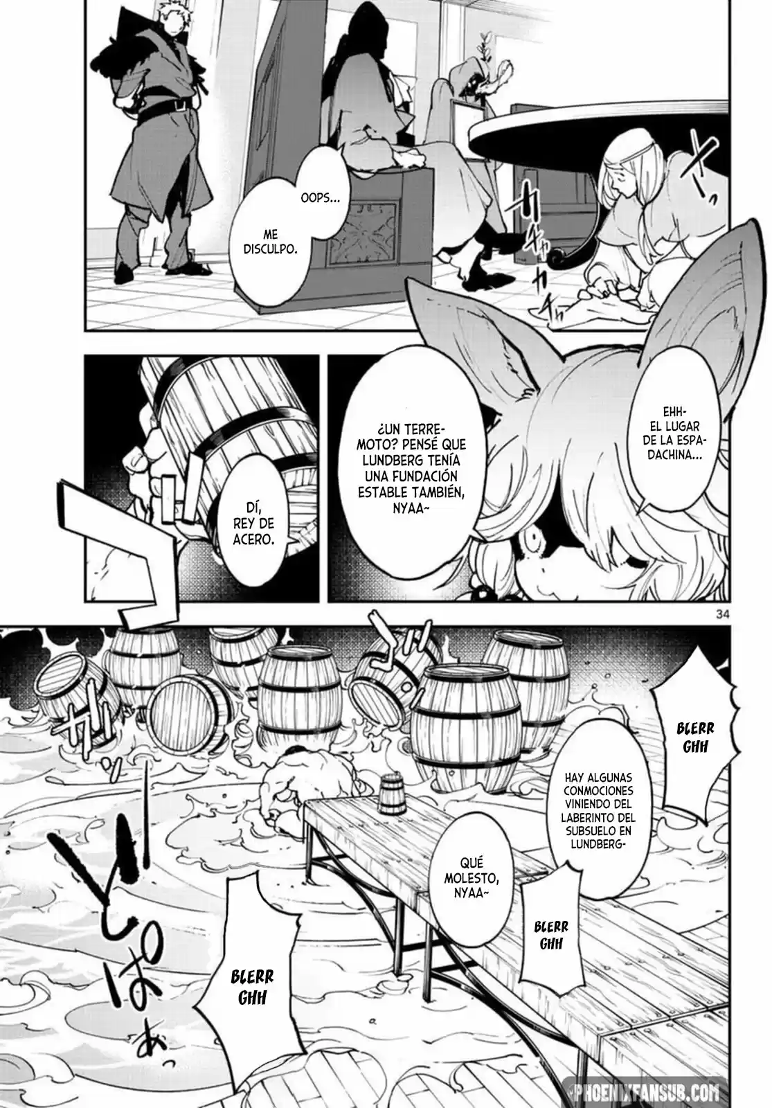 Ninkyou Tensei - Isekai No Yakuza-Hime - - Capítulo 24 - Página 34 - LectorTMOo
