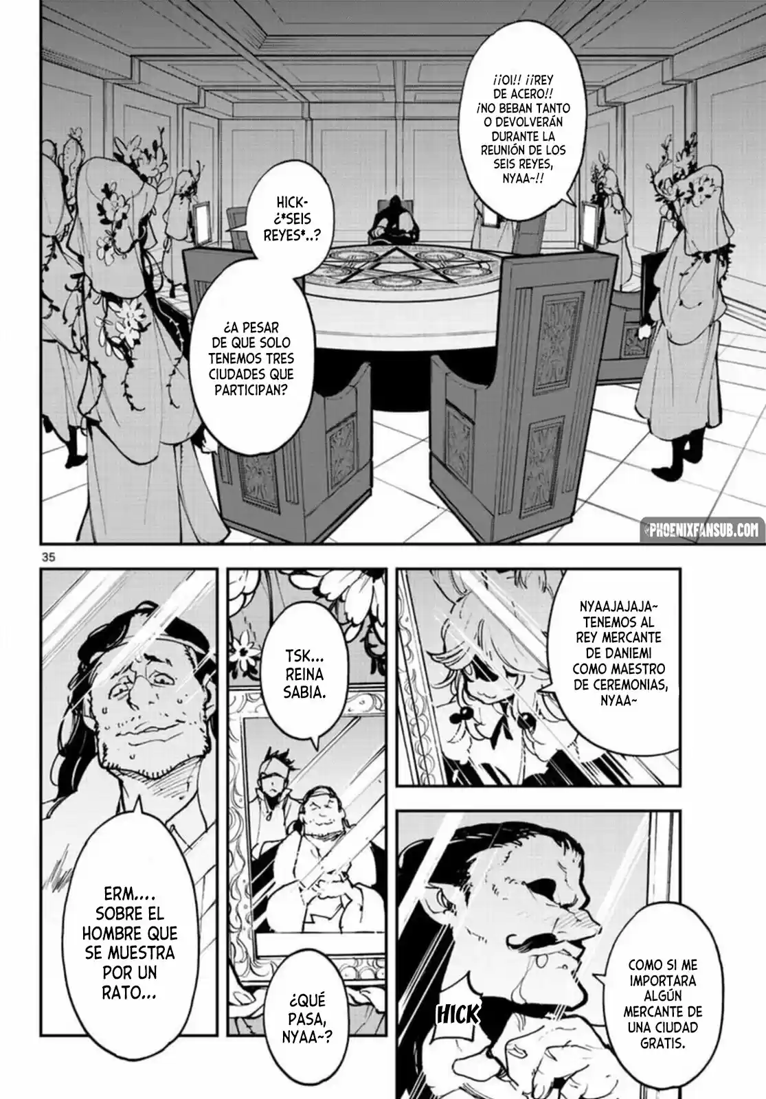 Ninkyou Tensei - Isekai No Yakuza-Hime - - Capítulo 24 - Página 35 - LectorTMOo