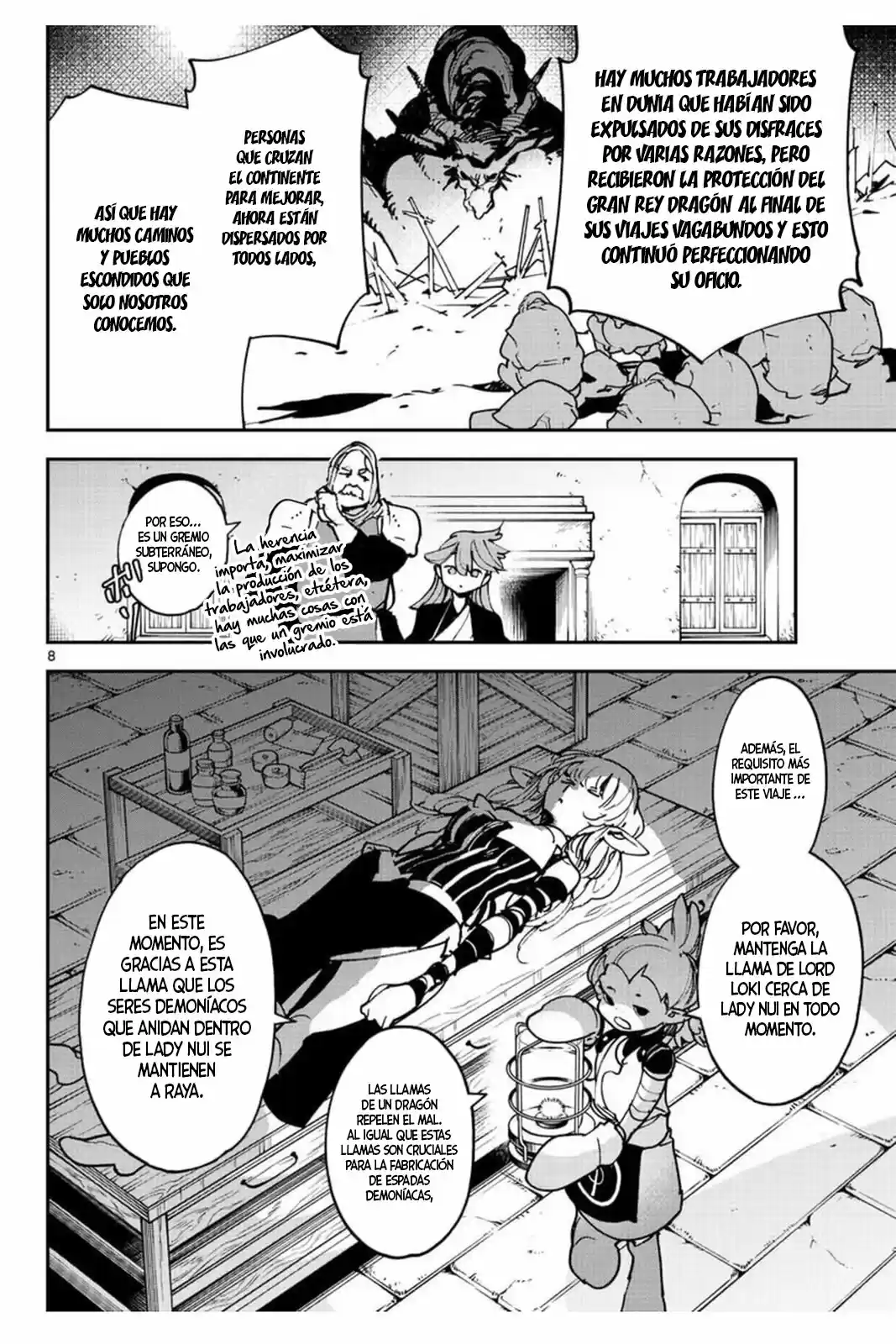 Ninkyou Tensei - Isekai No Yakuza-Hime - - Capítulo 25 - Página 9 - LectorTMOo