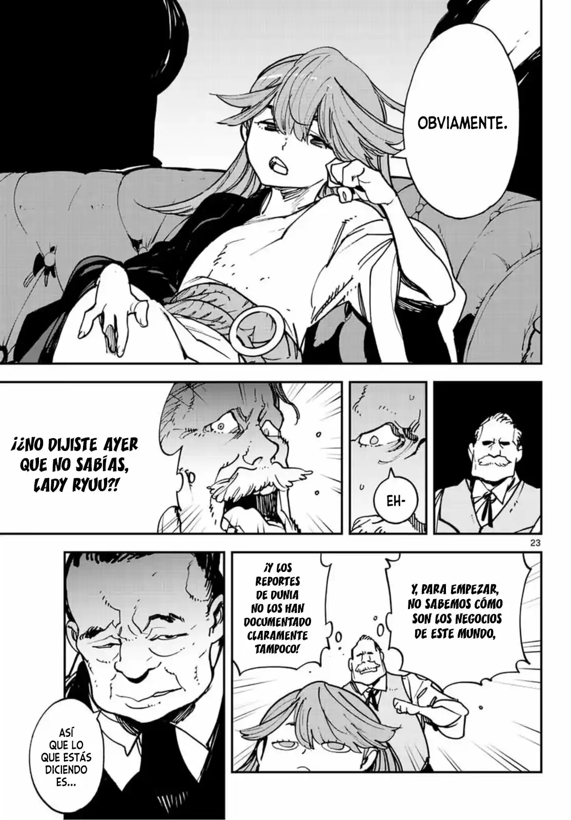 Ninkyou Tensei - Isekai No Yakuza-Hime - - Capítulo 26 - Página 23 - LectorTMOo