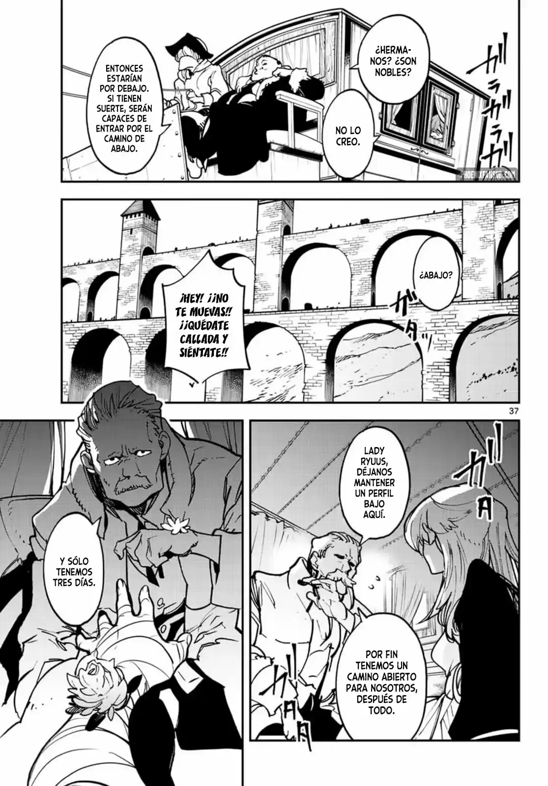 Ninkyou Tensei - Isekai No Yakuza-Hime - - Capítulo 26 - Página 36 - LectorTMOo