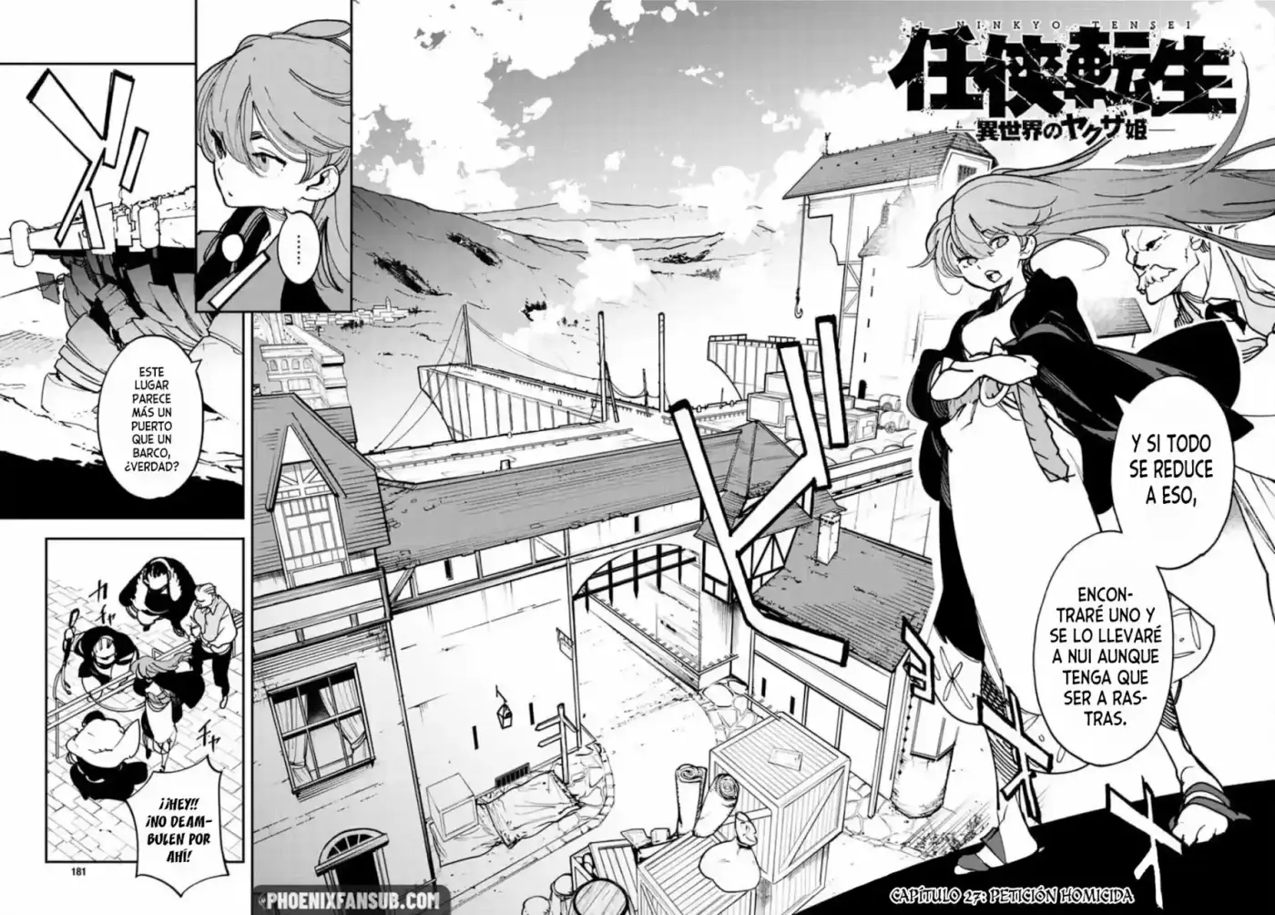 Ninkyou Tensei - Isekai No Yakuza-Hime - - Capítulo 27 - Página 5 - LectorTMOo