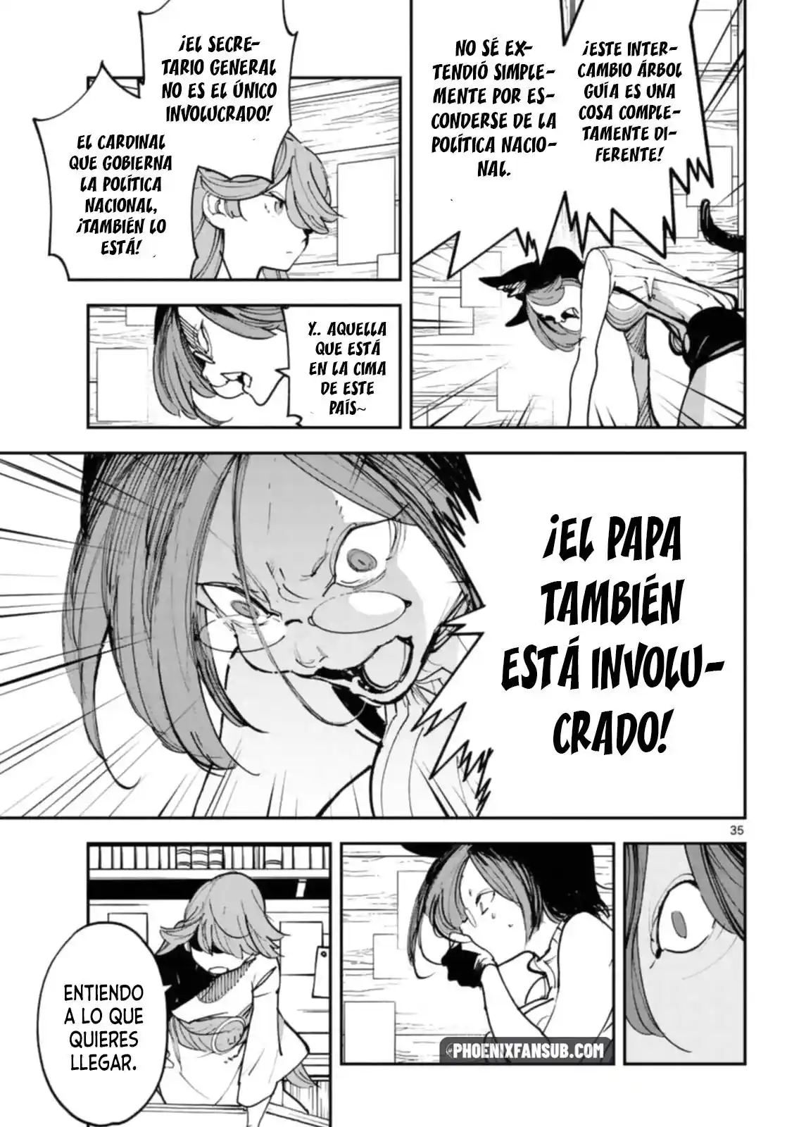 Ninkyou Tensei - Isekai No Yakuza-Hime - - Capítulo 28 - Página 35 - LectorTMOo