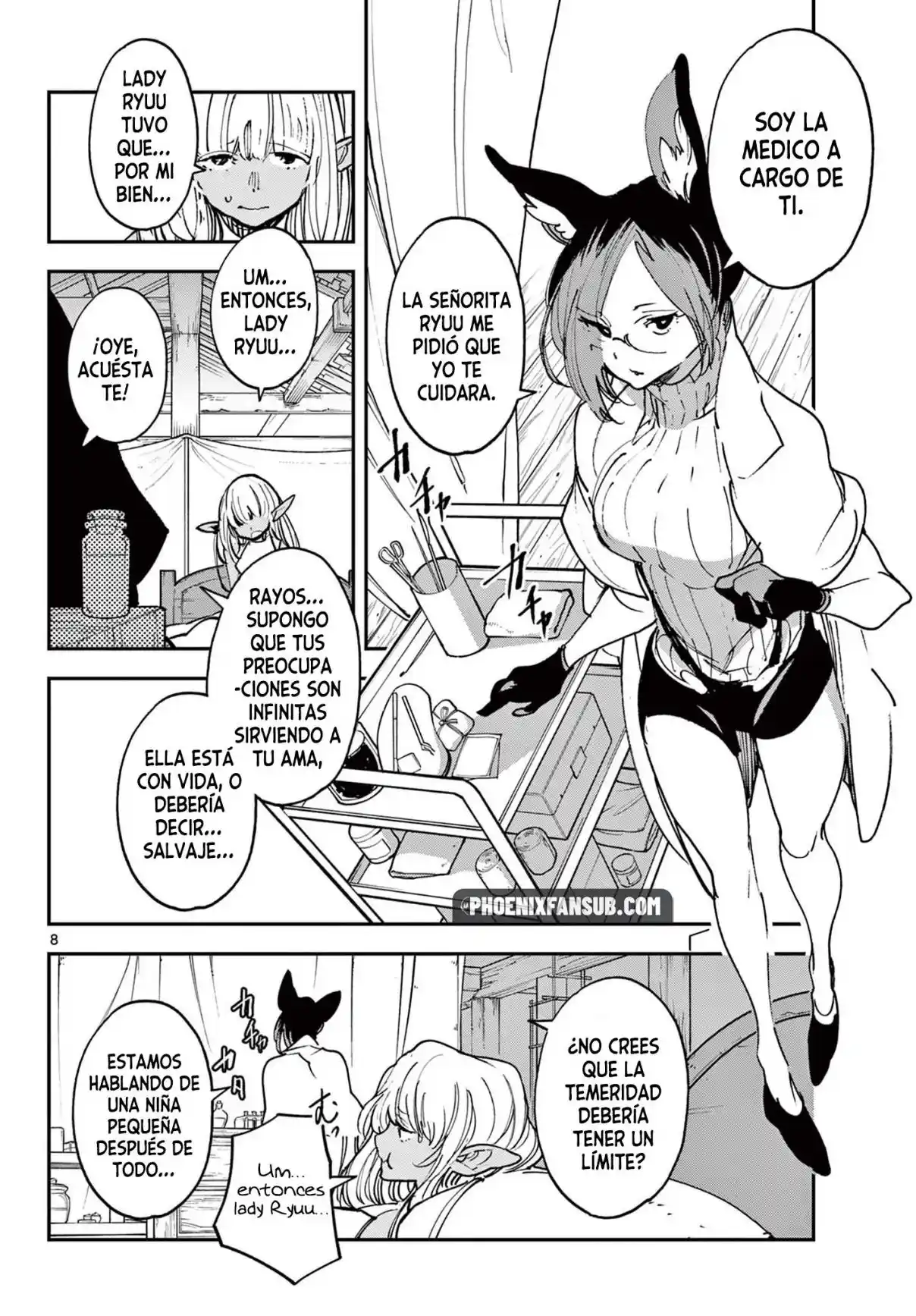Ninkyou Tensei - Isekai No Yakuza-Hime - - Capítulo 32 - Página 9 - LectorTMOo