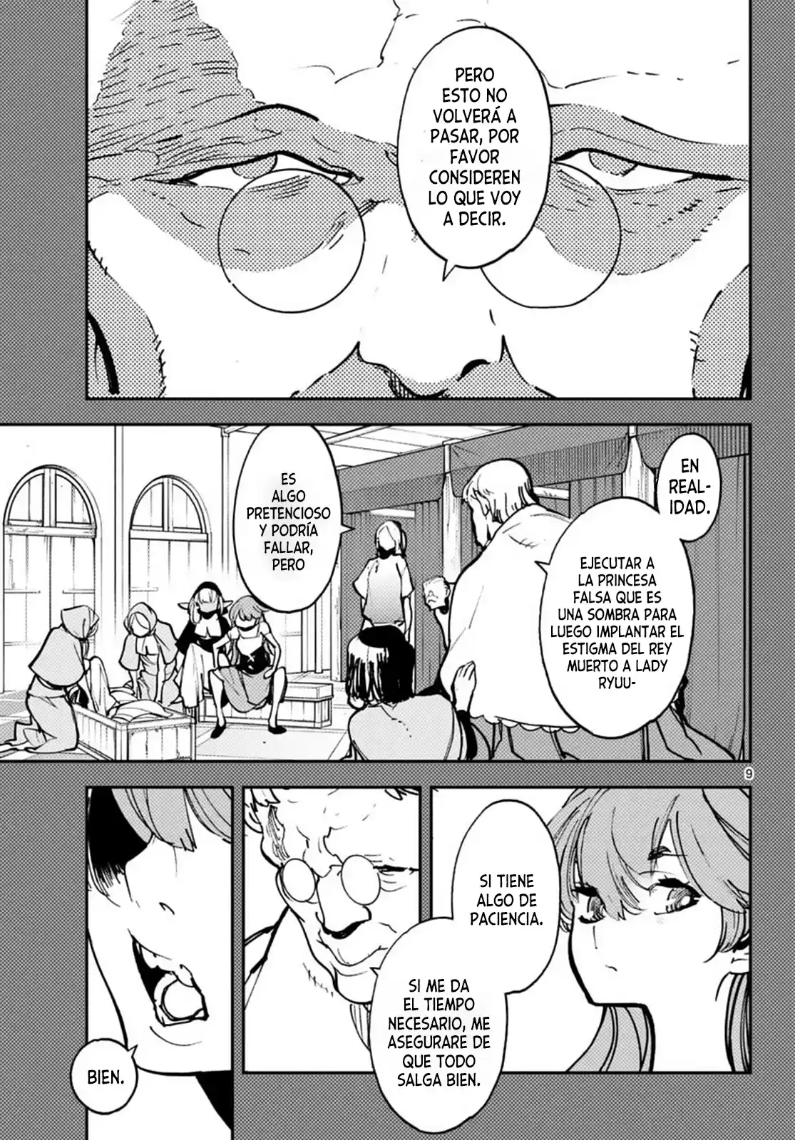 Ninkyou Tensei - Isekai No Yakuza-Hime - - Capítulo 38 - Página 9 - LectorTMOo