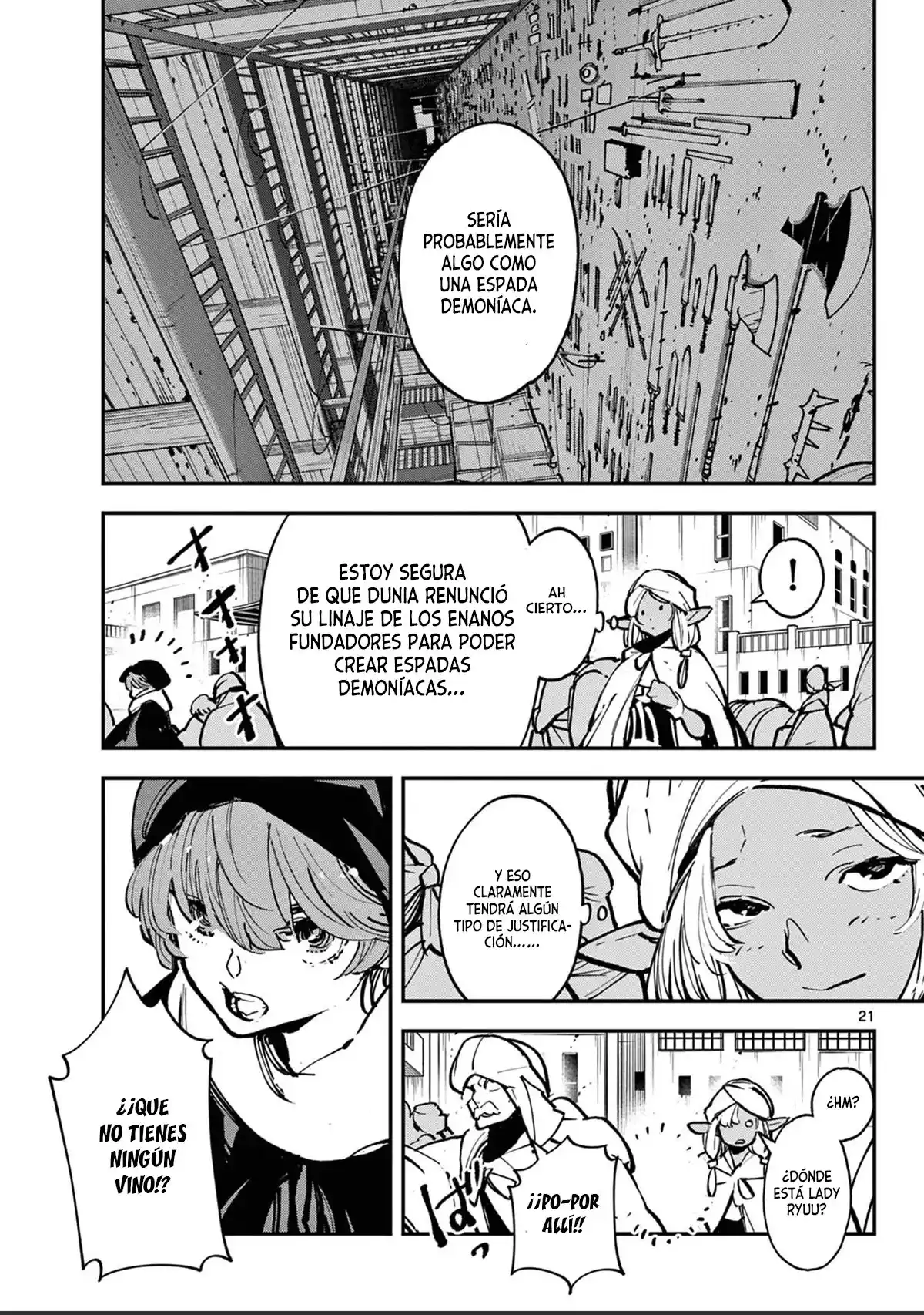 Ninkyou Tensei - Isekai No Yakuza-Hime - - Capítulo 39 - Página 21 - LectorTMOo