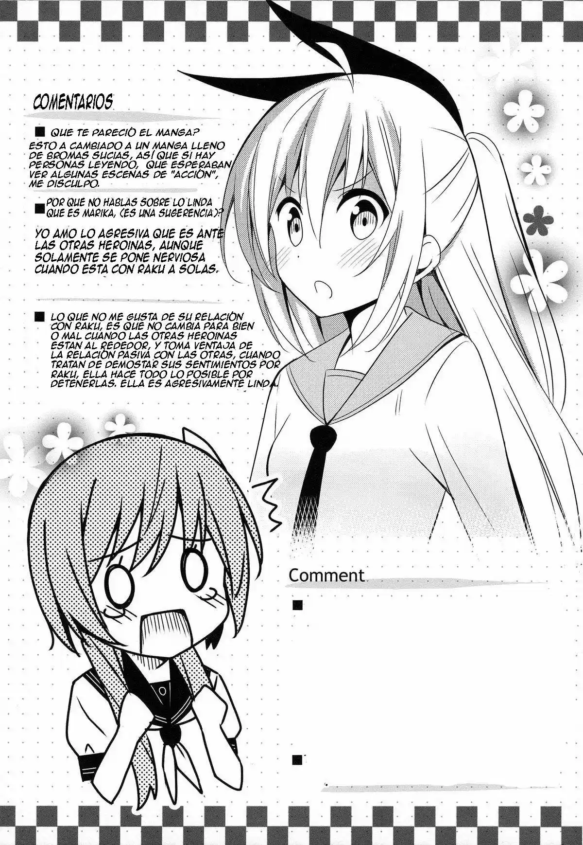 Nisekoi´s Tachibana Marika Fan Book - Capítulo 1 - Página 17 - LectorTMOo