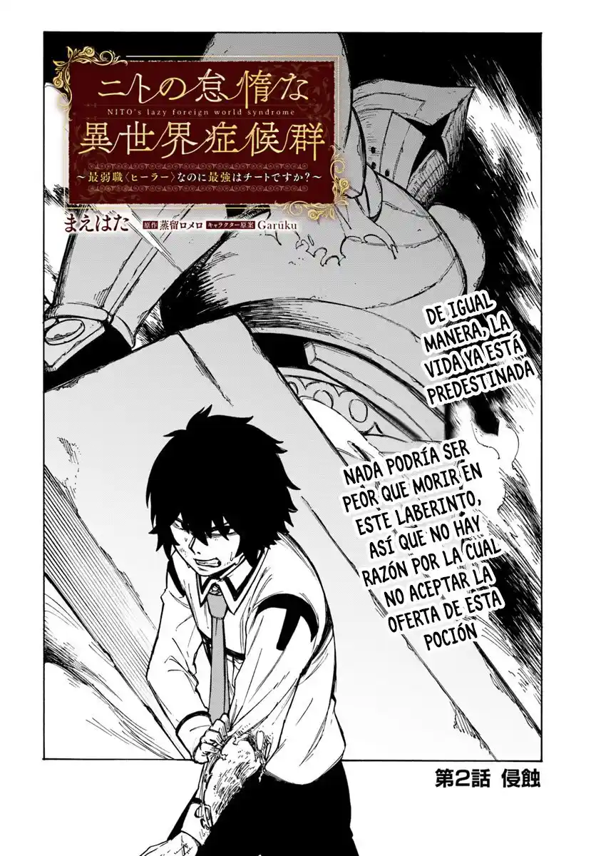 Nito No Taidana Isekai Shoukougun: Sai Jakushoku «Healer» Nano Ni Saikyou Wa Desu Ka? - Capítulo 2.1 - Página 7 - LectorTMOo