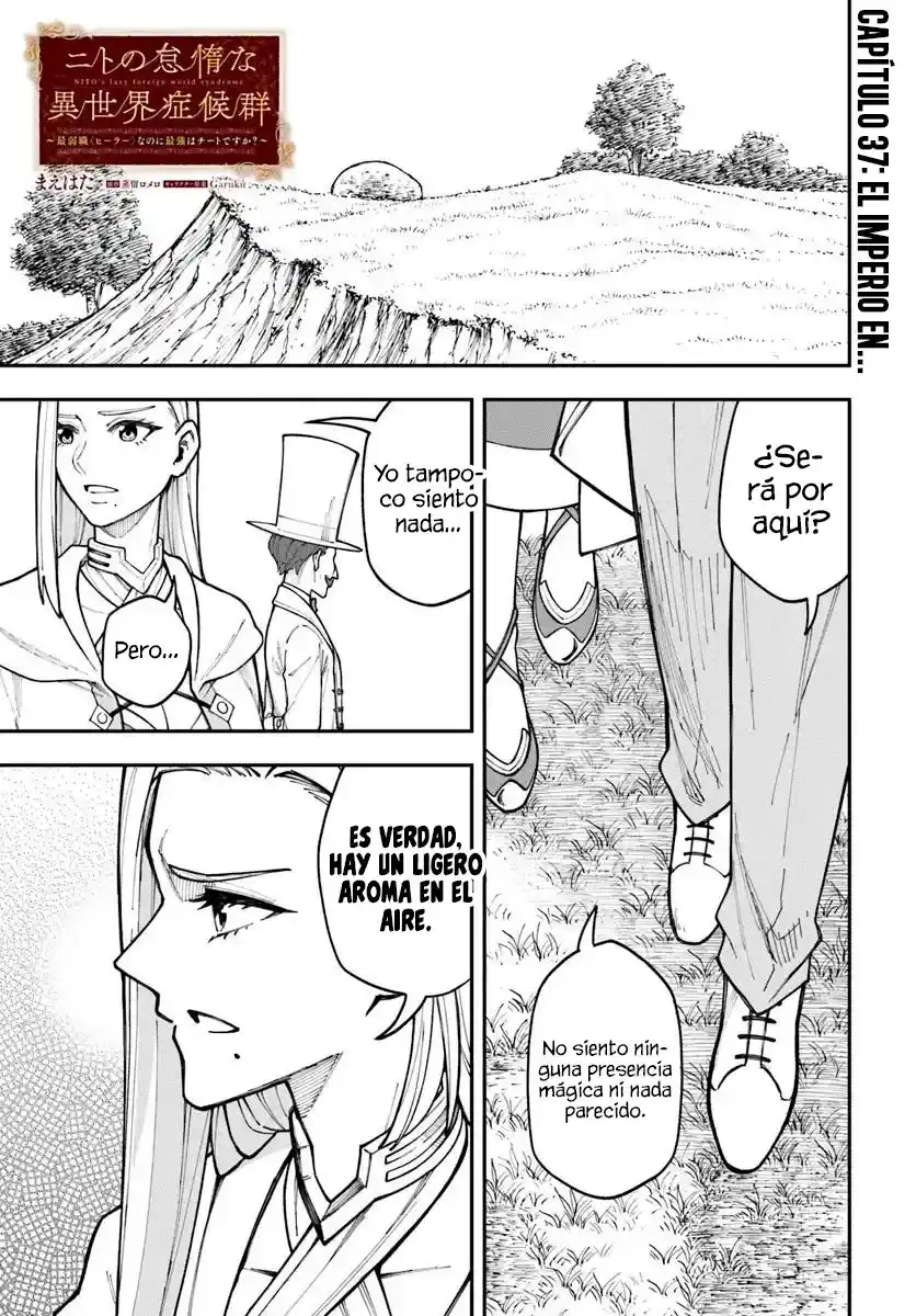 Nito No Taidana Isekai Shoukougun: Sai Jakushoku «Healer» Nano Ni Saikyou Wa Desu Ka? - Capítulo 37.1 - Página 1 - LectorTMOo