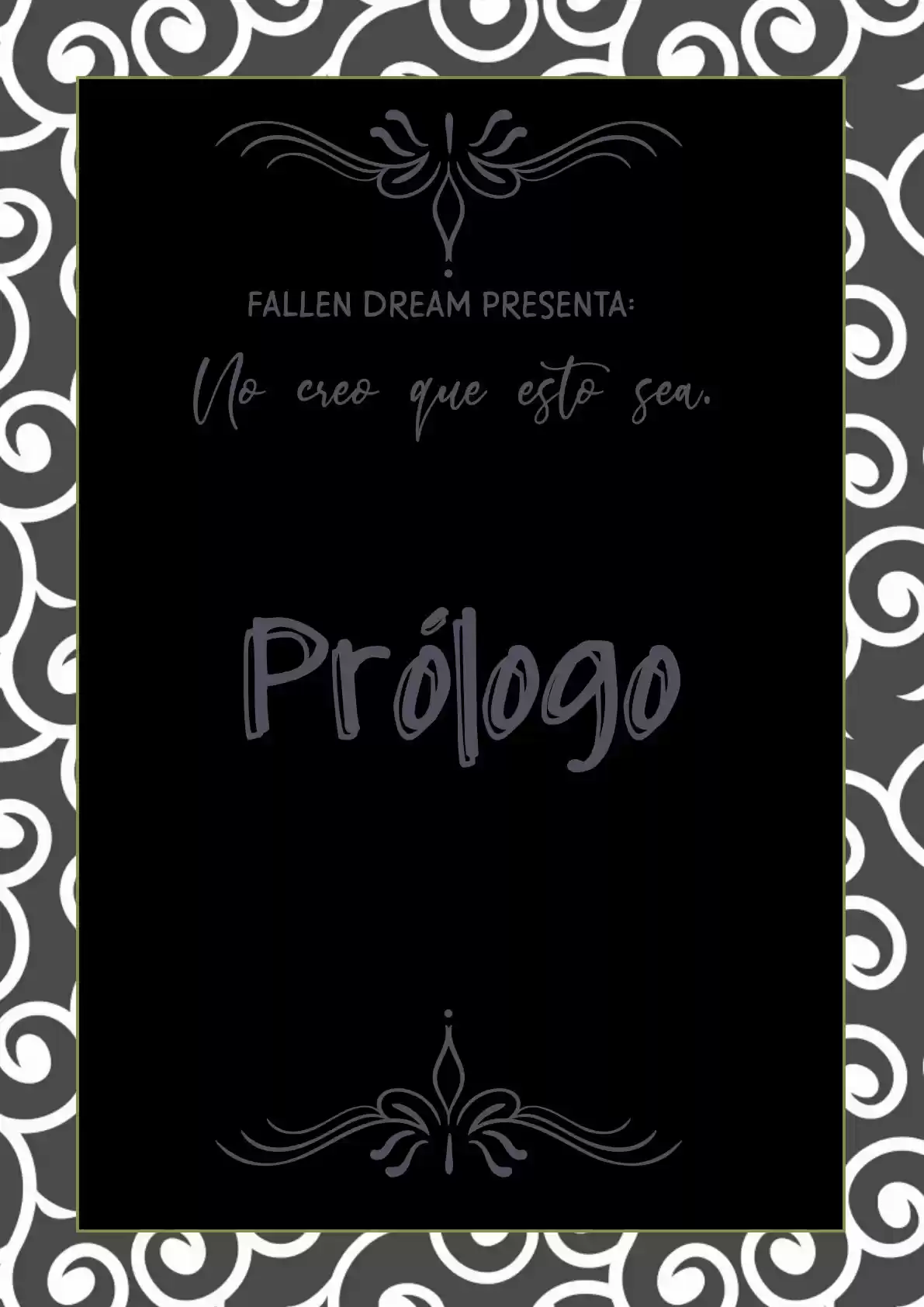 No Creo Que Esto Sea capítulo 0 página 3
