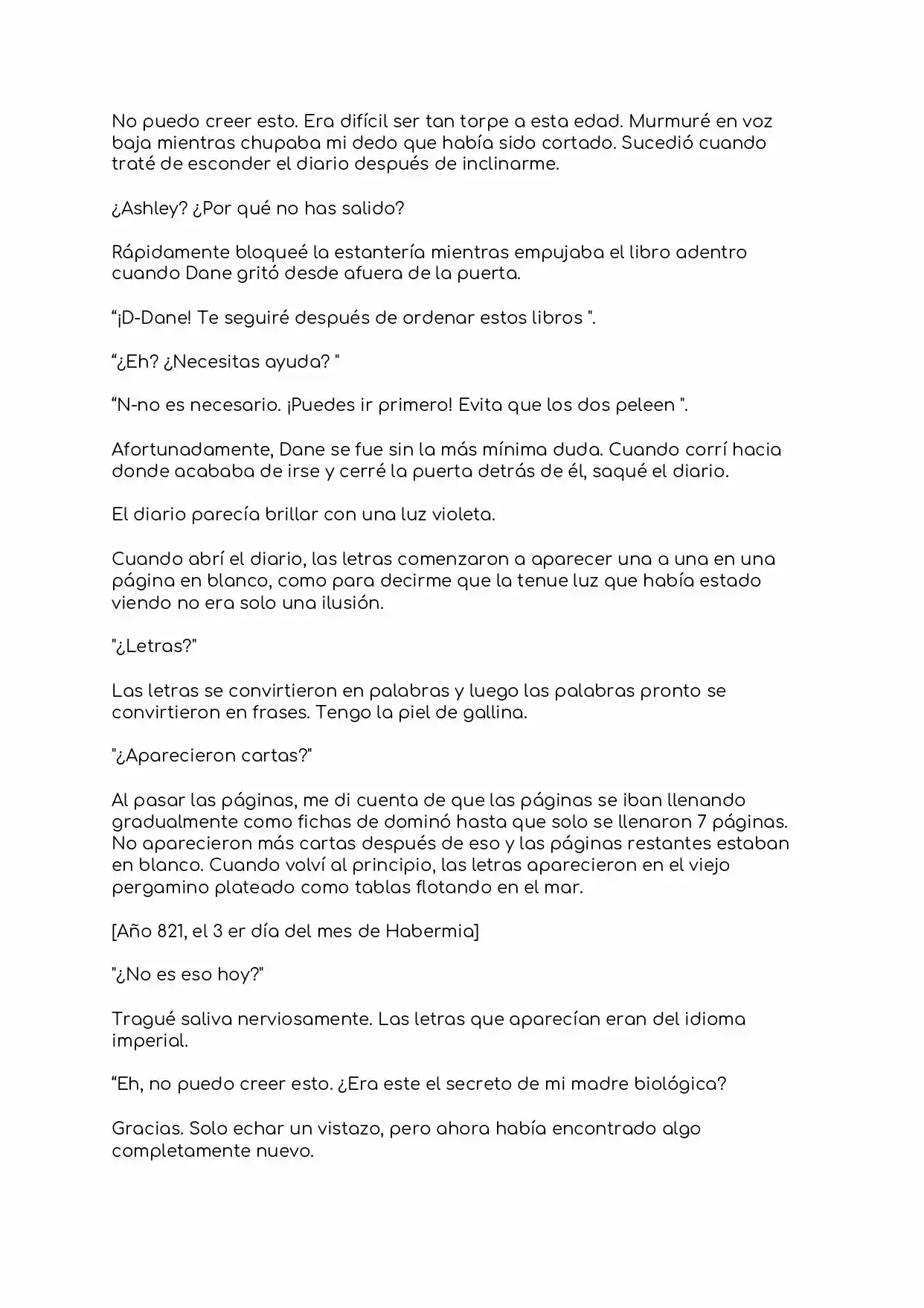 No Entregues Tu Corazón A Ese Libro (Novela) - Capítulo 5 - Página 6 - LectorTMOo