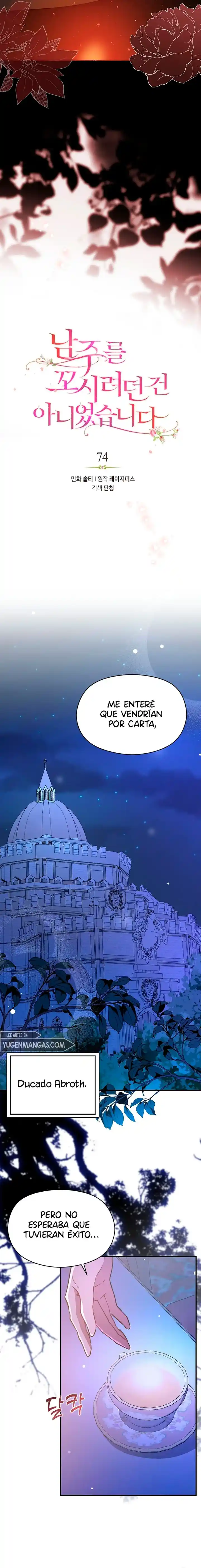 No Era Mi Intención Seducir Al Protagonista Masculino - Capítulo 74 - Página 6 - LectorTMOo