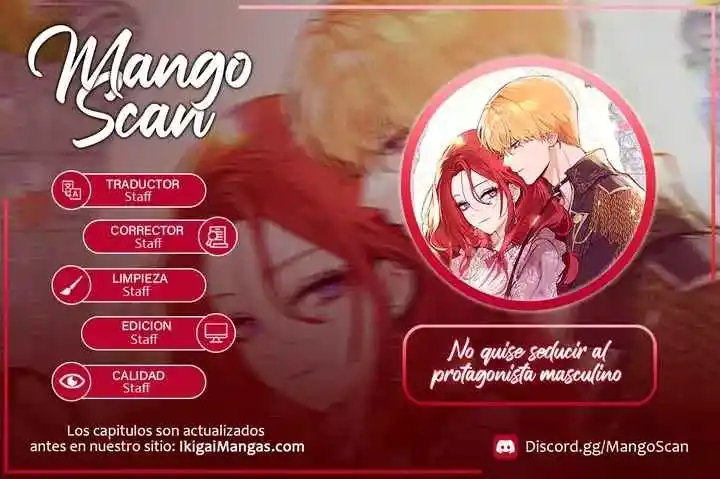 No Era Mi Intención Seducir Al Protagonista Masculino - Capítulo 96 - Página 1 - LectorTMOo