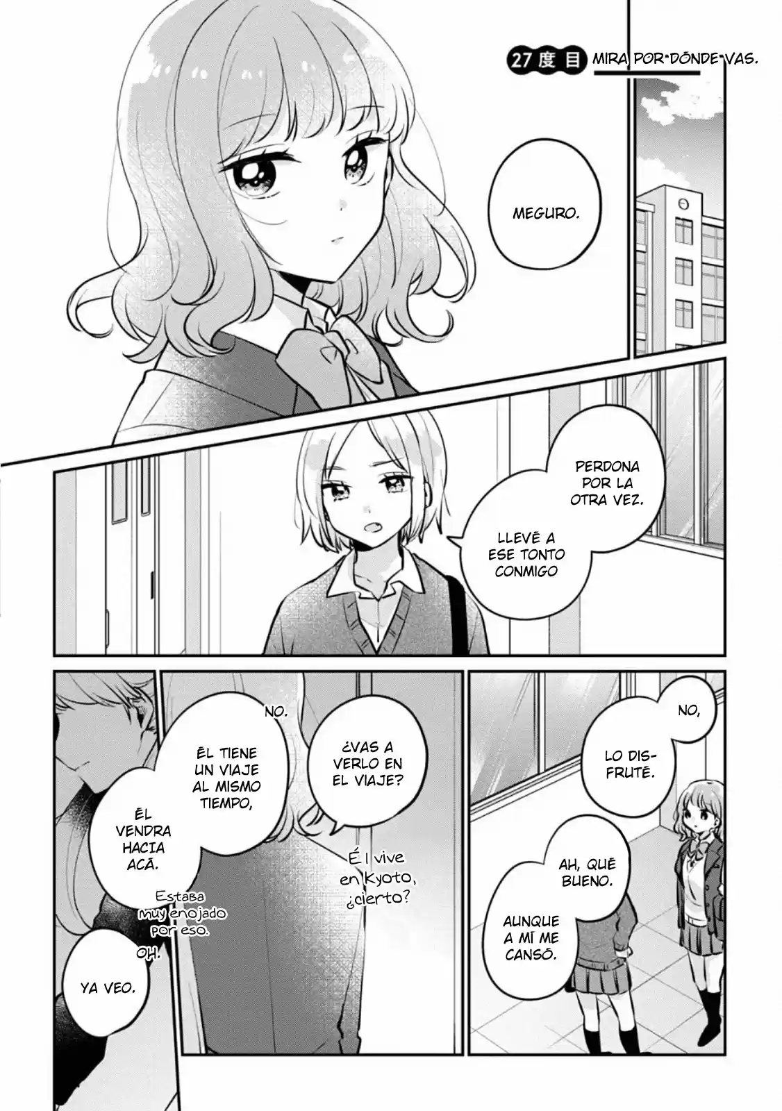 No Es La Primera Vez De Meguro-san - Capítulo 27 - Página 2 - LectorTMOo