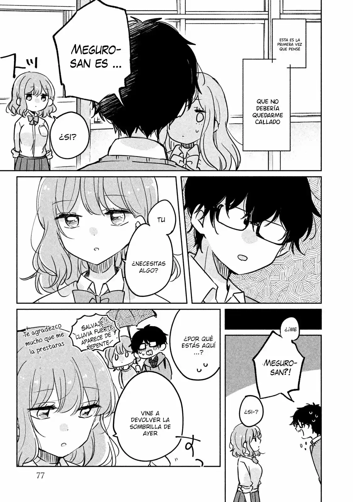 No Es La Primera Vez De Meguro-san - Capítulo 6 - Página 9 - LectorTMOo
