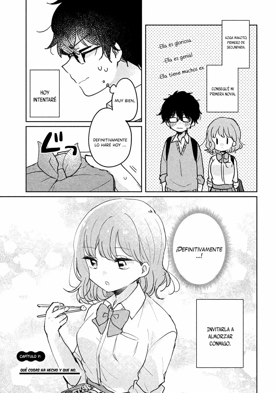 No Es La Primera Vez De Meguro-san - Capítulo 7 - Página 1 - LectorTMOo