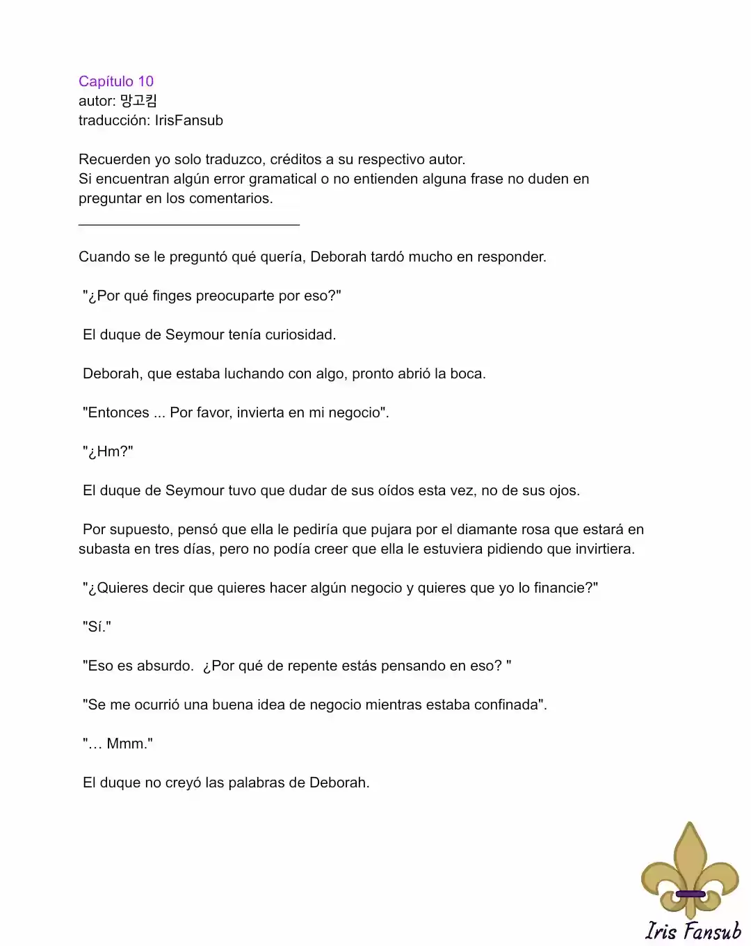 ¿No Es Mucho Mejor Ser Una Mujer Malvada? (Novela) - Capítulo 10 - Página 2 - LectorTMOo