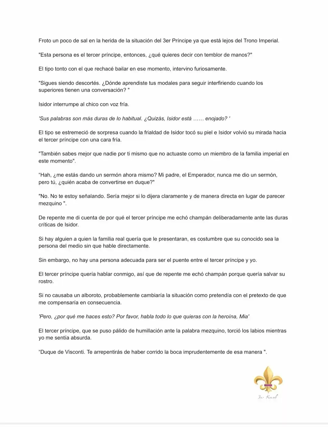 ¿No Es Mucho Mejor Ser Una Mujer Malvada? (Novela) - Capítulo 134 - Página 4 - LectorTMOo