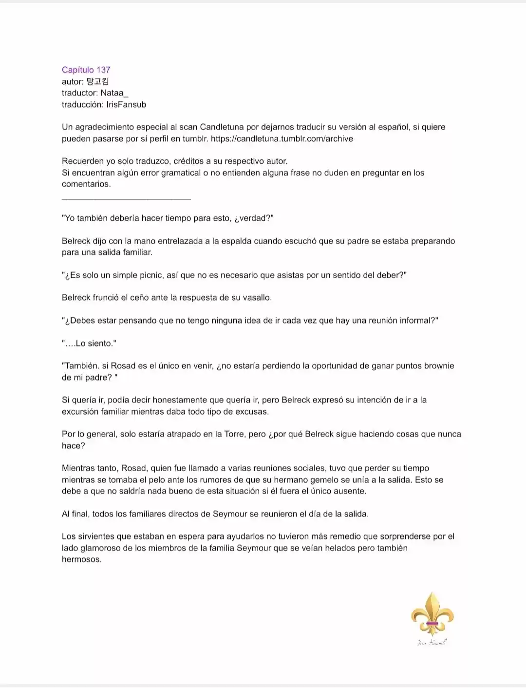 ¿No Es Mucho Mejor Ser Una Mujer Malvada? (Novela) - Capítulo 137 - Página 2 - LectorTMOo