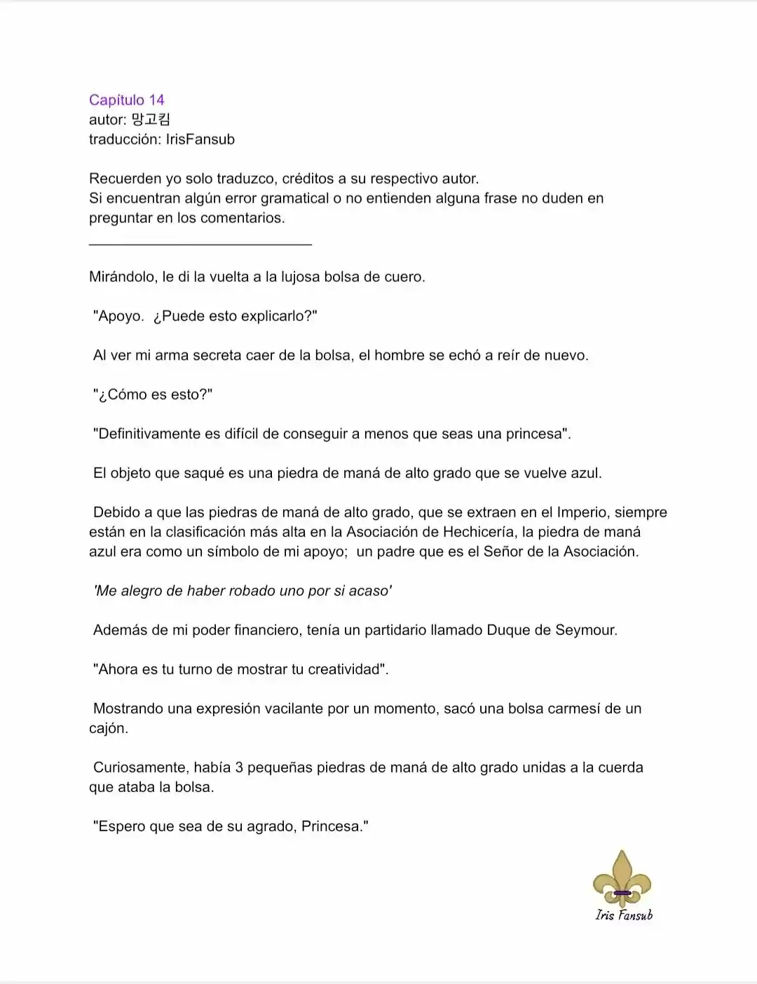 ¿No Es Mucho Mejor Ser Una Mujer Malvada? (Novela) - Capítulo 14 - Página 2 - LectorTMOo