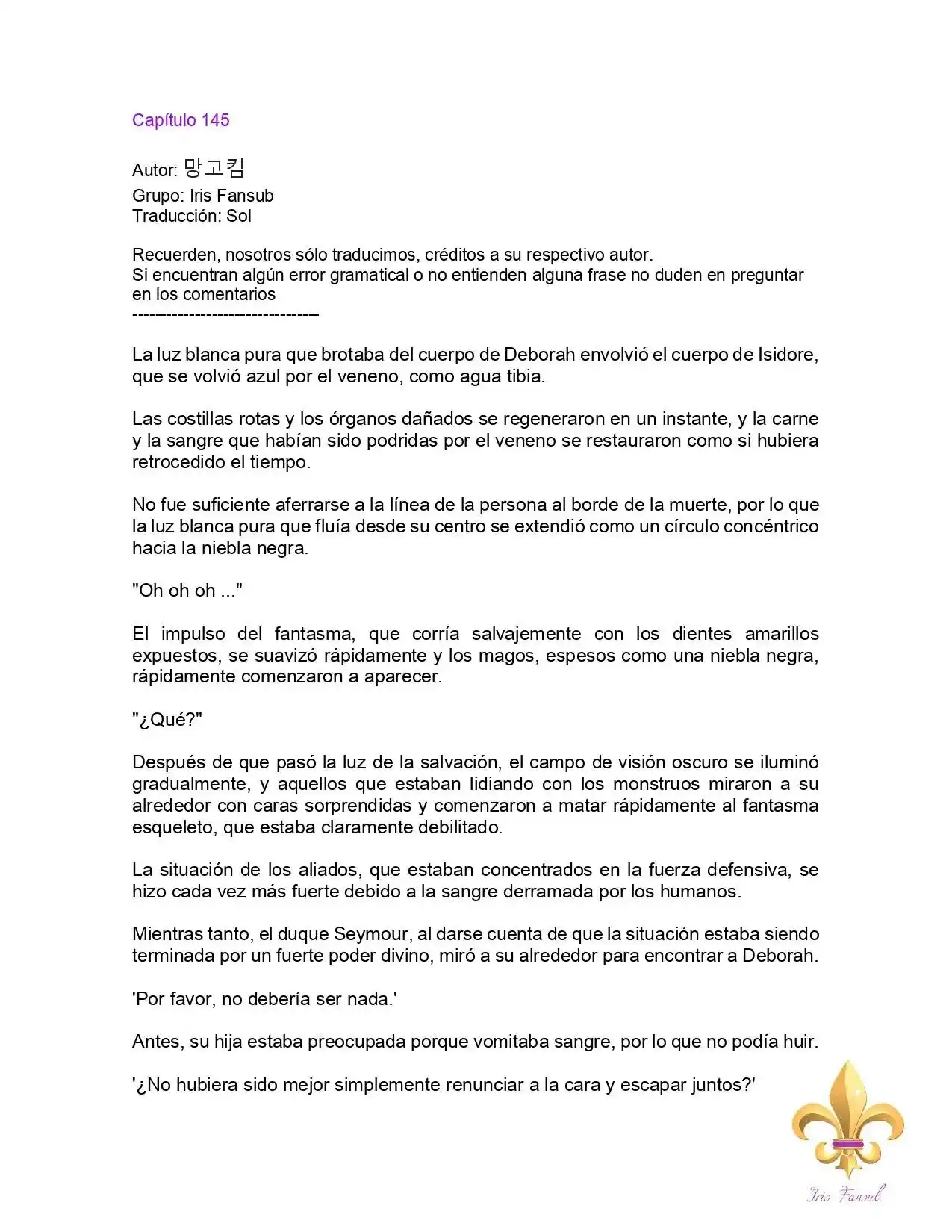 ¿No Es Mucho Mejor Ser Una Mujer Malvada? (Novela) - Capítulo 145 - Página 3 - LectorTMOo