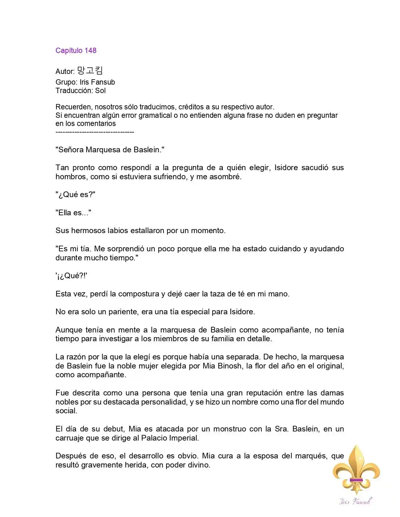¿No Es Mucho Mejor Ser Una Mujer Malvada? (Novela) - Capítulo 148 - Página 3 - LectorTMOo