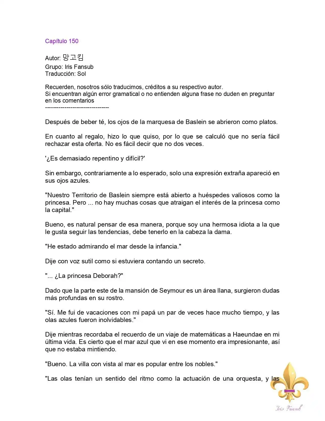 ¿No Es Mucho Mejor Ser Una Mujer Malvada? (Novela) - Capítulo 150 - Página 3 - LectorTMOo