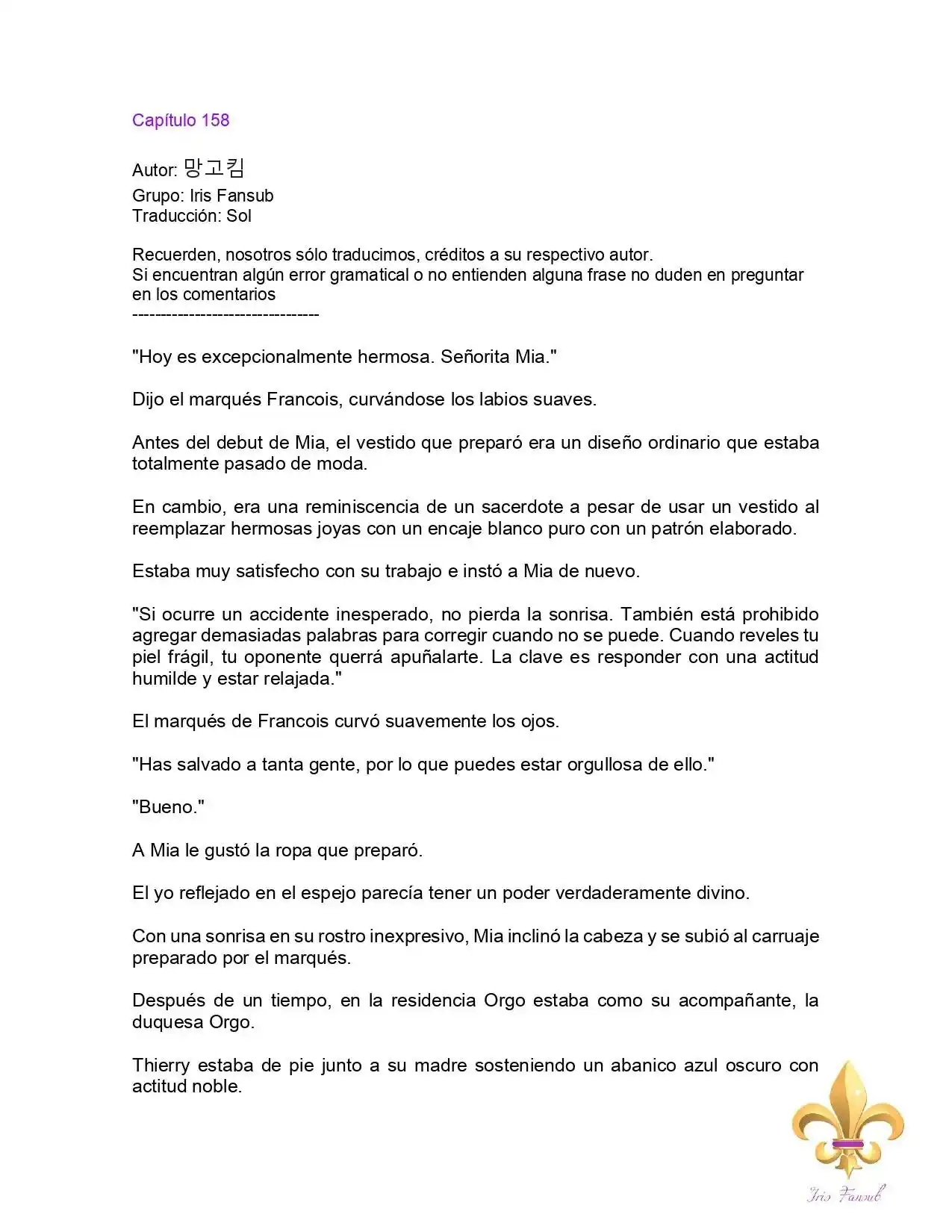 ¿No Es Mucho Mejor Ser Una Mujer Malvada? (Novela) - Capítulo 158 - Página 3 - LectorTMOo