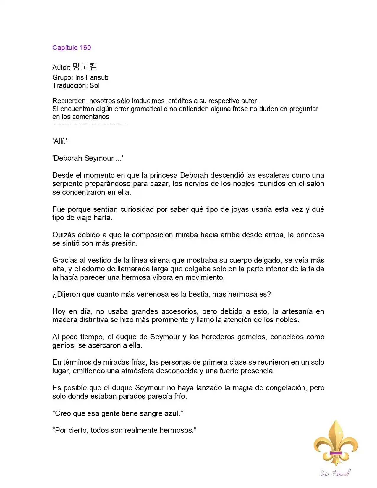 ¿No Es Mucho Mejor Ser Una Mujer Malvada? (Novela) - Capítulo 160 - Página 3 - LectorTMOo