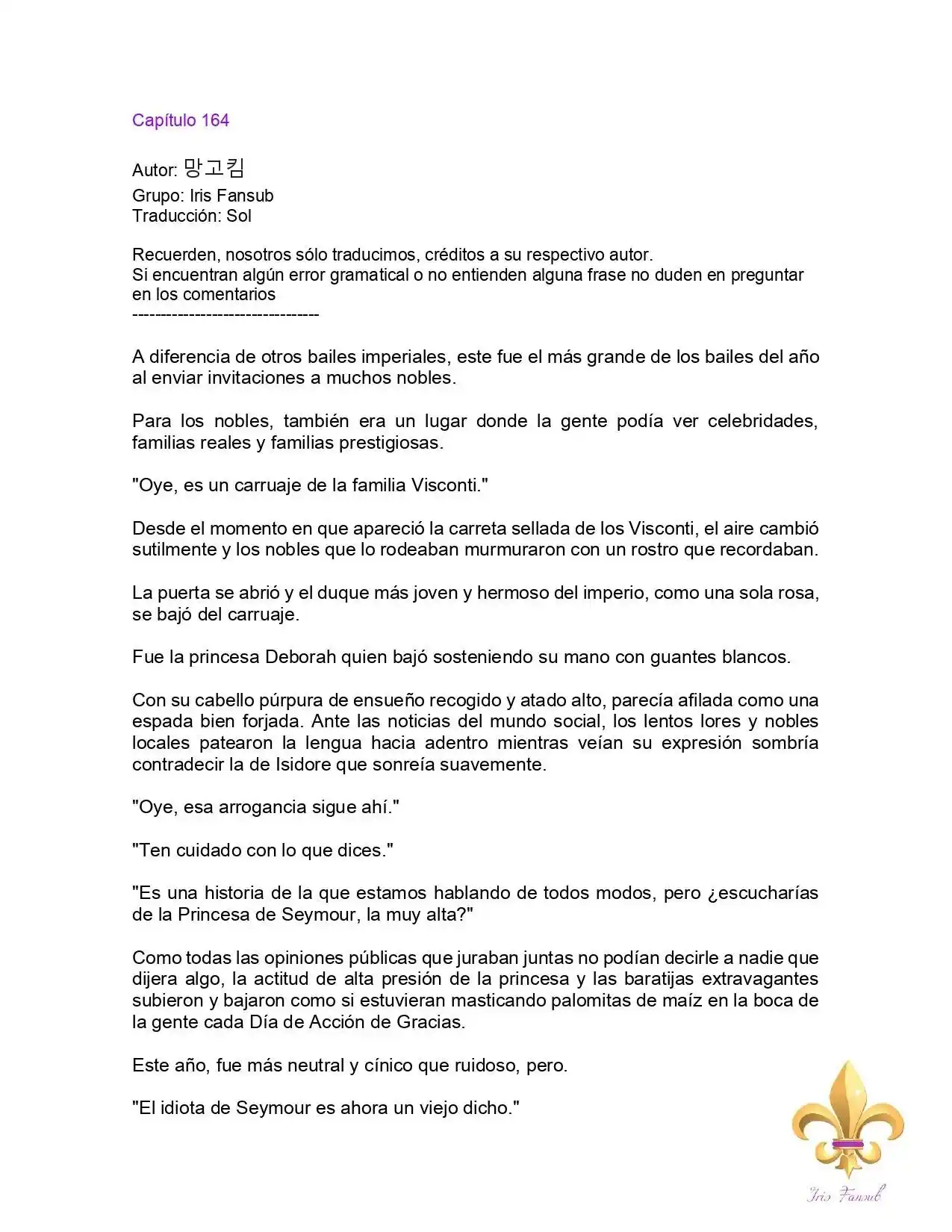 ¿No Es Mucho Mejor Ser Una Mujer Malvada? (Novela) - Capítulo 164 - Página 3 - LectorTMOo
