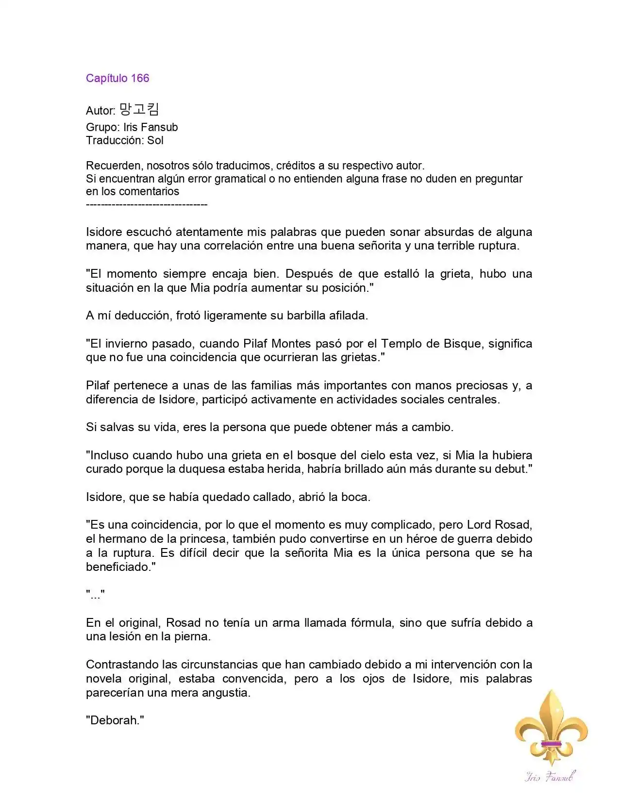 ¿No Es Mucho Mejor Ser Una Mujer Malvada? (Novela) - Capítulo 166 - Página 3 - LectorTMOo
