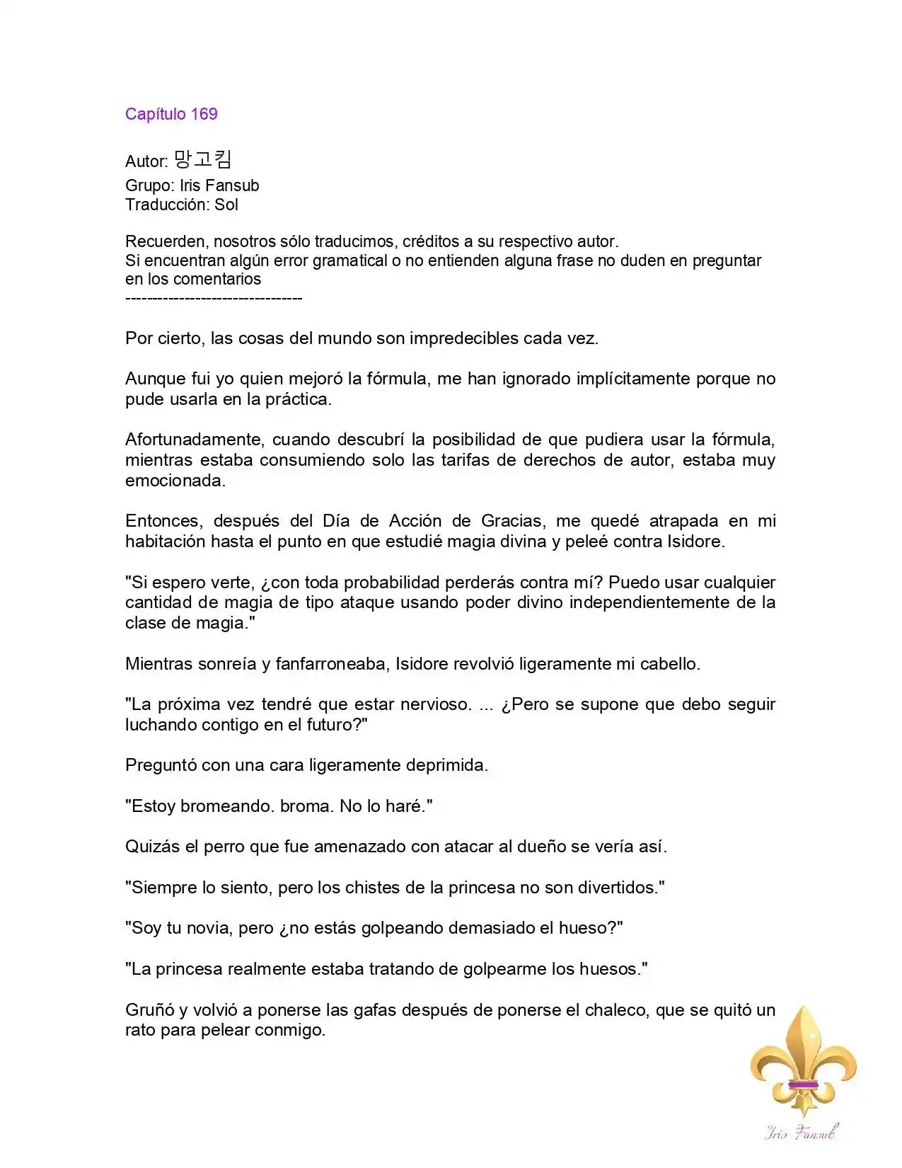 ¿No Es Mucho Mejor Ser Una Mujer Malvada? (Novela) - Capítulo 169 - Página 3 - LectorTMOo
