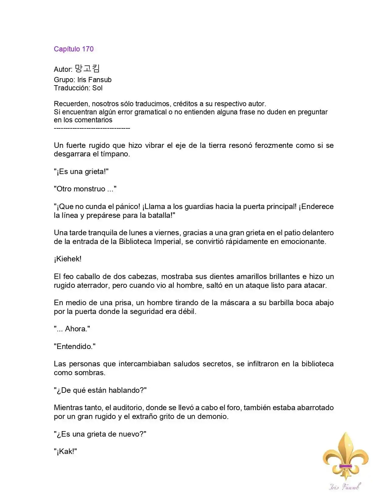 ¿No Es Mucho Mejor Ser Una Mujer Malvada? (Novela) - Capítulo 170 - Página 3 - LectorTMOo