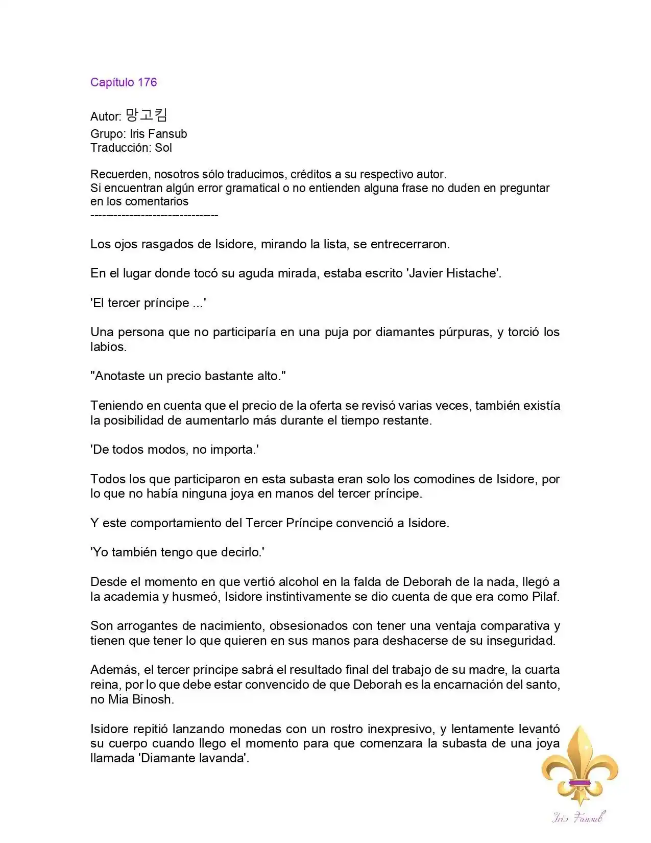 ¿No Es Mucho Mejor Ser Una Mujer Malvada? (Novela) - Capítulo 176 - Página 3 - LectorTMOo