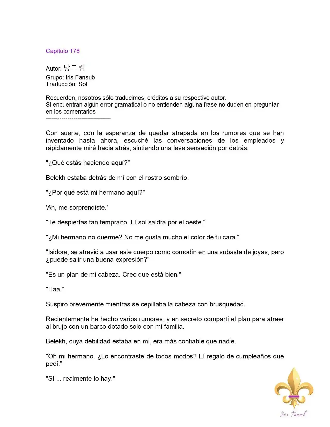 ¿No Es Mucho Mejor Ser Una Mujer Malvada? (Novela) - Capítulo 178 - Página 3 - LectorTMOo
